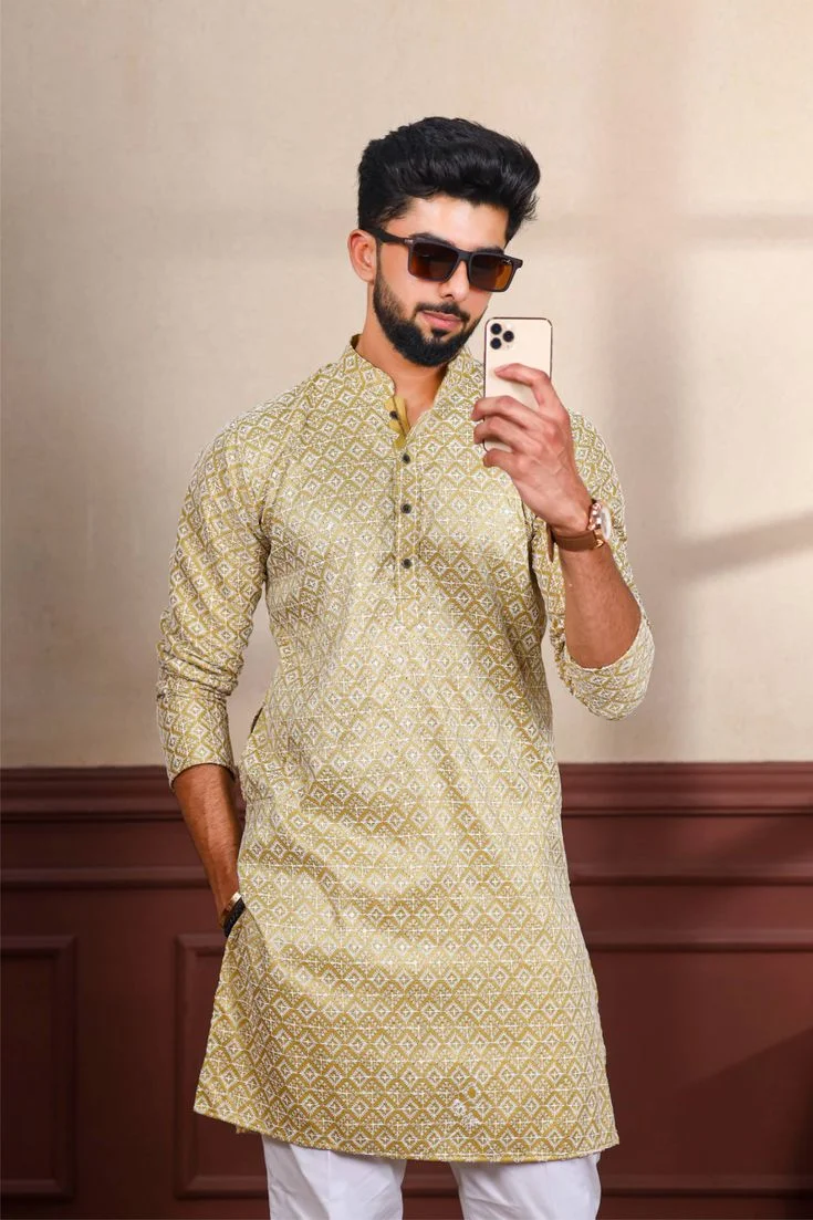 Royal Embroidered Groom Sherwani Set